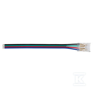 ŁĄCZ.DO TAŚM LED CON P 10 RGB CP