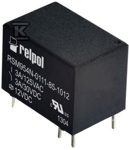 RSM954N PRZEKAŹNIK 1P 3A CEWKA 5VDC