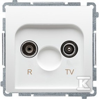 BMZAK10/1.01/11 GNIAZDO BASIC BIAŁY