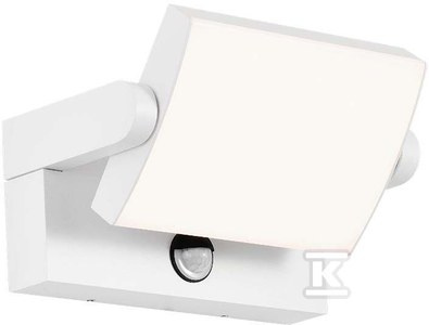 PROJ.ELEW.V-TAC 17W CZUJ.BIAŁ IP65 4K