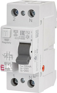 EFI-P2 AC 16/0.1 WYŁ.RÓŻNIC-PRĄD.