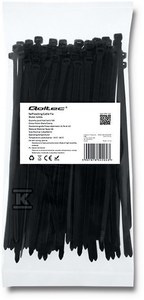 OPASKA ZACISKOWA 4.8*200MM NYLON UV BL