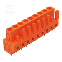 GNIAZDO THT, KON.PRO.RA.5,08 MM, 9-BIEG.