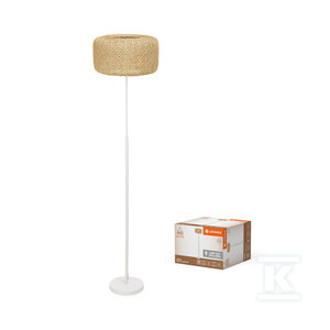 LAMP PAPER BALE FLOOR E27 BEIGE