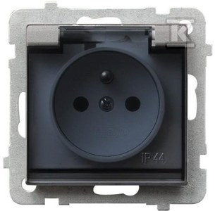 GN.1-KR.Z/U IP44 PRZ.SREBRO MAT SONATA