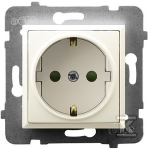 GN.1-KR.Z/U SCHUKO PRZE. ECRU ARIA