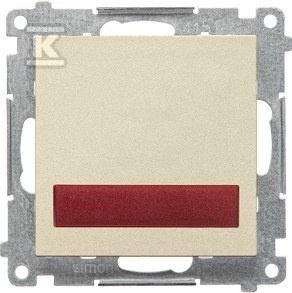 SYGNAL.LED ŚW.CZERW. SZAMPA.MAT SIMON55