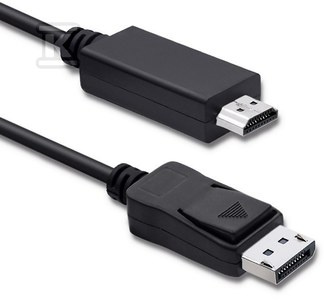 DISPLAYPORT V1.2 MĘSKI HDMI MĘSKI 3M