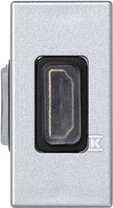 PŁYT.K45/2 HDMI-HDMI 22,5X45 ALU