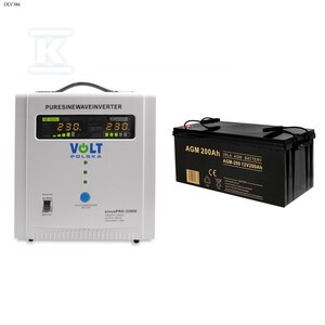 SINUS PRO 2200 E 12/230V +AGM 12V 200AH