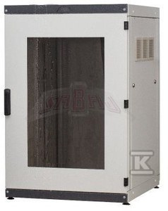 SZAFA19"24UX600X1000,DRZ.SZYBA,SZARA