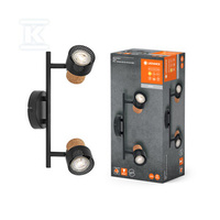 OPR.LED SPOT CORK BL 2X3.4W 927 DIM