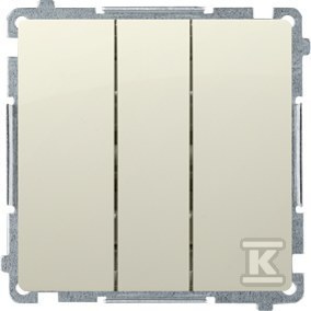BMP31.01/12 PRZYCISK BASIC BEŻ