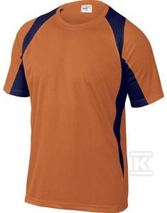 T-SHIRT 2KOL.PO.160 G/M2,POM-GRA.ROZ.XL