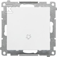 PRZY.DZWONEK+RAM.LINE BIAŁY MAT SIMON55