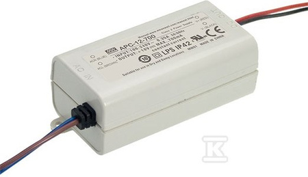 ZASILACZ LED APC-12-350, 12W 9~36V 0.35A