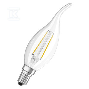 ŻAR.LED BA 2.5W 827 CLR E14