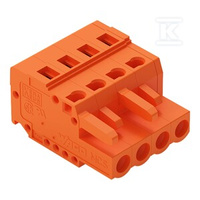 GNIAZDO 1-PRZE.CA.CLAMP®, 2,5 MM2, RA.