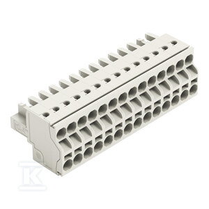 GNIAZDO 2-PRZE.PUSH-IN CA.CLAMP®, 2,5 M