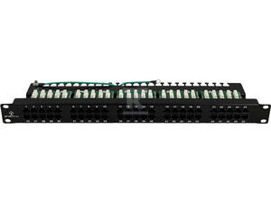 PATCH PANEL ISDN KAT.3 50 PORTÓW LSA
