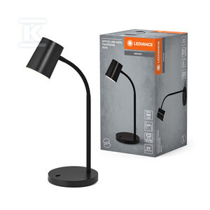 LAMP LED OFC LIN DESK TRAPEZIUM GU10BK