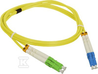 PATCH CORD SM LC/APC-LC DX 9/125 2M