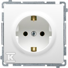 GN.Z/U SCHUKO BIAŁE BMGSZ1.01/11