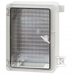 OBUDOWA 400X500X175 MM IP65 DRZWI PRZEŹ