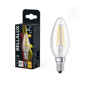 ŻAR.LED BELX CLB 4W 827 CLR E14