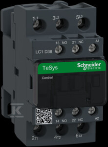 STYCZ.TESYS D AC3 38A 3P 1NO 1NC 24VAC