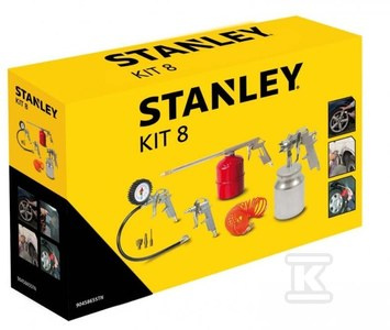 ZESTAW PNEUMATYCZNY STANLEY 8 SZTUK