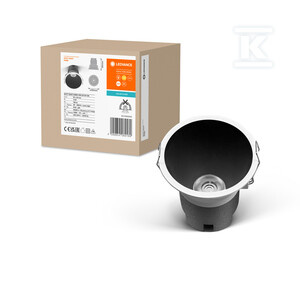 OPR.LED SPOT REC 93MM 10W 830 WH BL