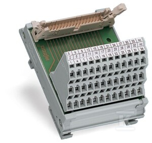 MODU.PRZEJ.WIE.ZGOD.Z DIN 41651, 20-BIEG