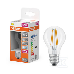ŻAR.LED DIM 7.5W 840 CLR E27