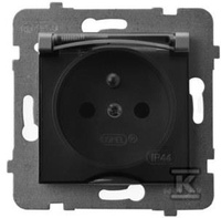 GN.1-KR.Z/U.IP44 TRA. SZARY MAT ARIA