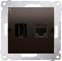 DGHRJ45.01/46 GNIAZDO SIMON54 BRĄZ MAT