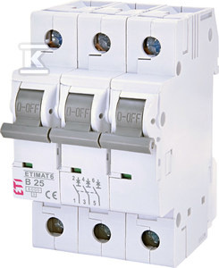 ETIMAT6 3P 6KA B25 WYŁĄCZNIK NMP.