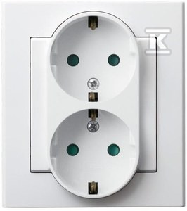 GN.2-KR.Z/U SCHUKO PRZ.BIAŁY SONATA