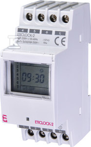 ETICLOCK-2-PROGRAMATOR CZASOWY 2-KANAŁY