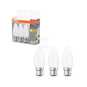 ŻAR.LED BASE CLAS 4.2W 827 FR B22D