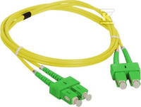 PATCH CORD SM SC/APC-SC/APC DX 9/125 5M