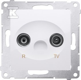 GN.ANT.RTV KOŃC.1DB +RAM.IP44 BI.SIMON5