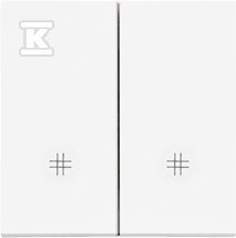 KLAW.2-KR.PIK.KRZYŻ. BIAŁY MAT SIMON55