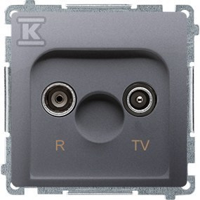 BMZAK10/1.01/21 GNIAZDO BASIC STAL INOX