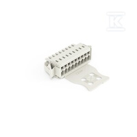 GNIAZDO 1-PRZE.CA.CLAMP®, 1,5 MM2, RA.