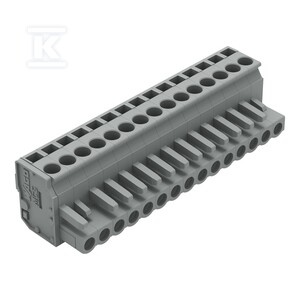 GNIAZDO 1-PRZE.KĄ.CA.CLAMP®, 2,5 MM2,