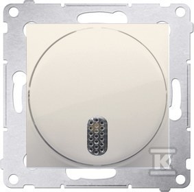 DZWON.ELEKTR.MOD.8-12V KREMOWY SIMON54