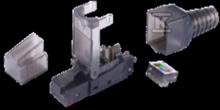 WTYK RJ45 6A UTP (BEZNARZĘDZIOWY)