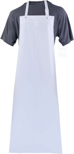 FARTUCH Z PVC 120X90 BIAŁ UNIW