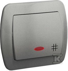 AW7L/26 ŁĄCZNIK AKORD ALUMINIOWY